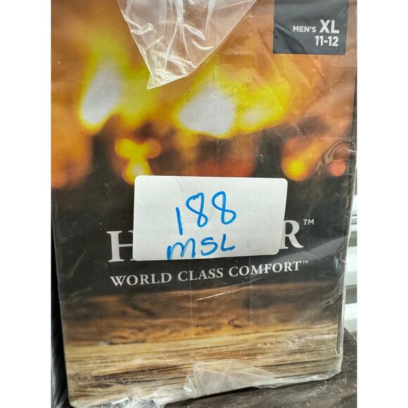 Haggar Mens Clog Slippers Size XL 11-12 Blue Felt Memory Foam Lightweight New‎ - Picture 10 of 10